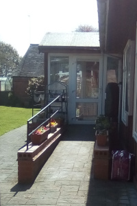 Accessible Ramped Entrance